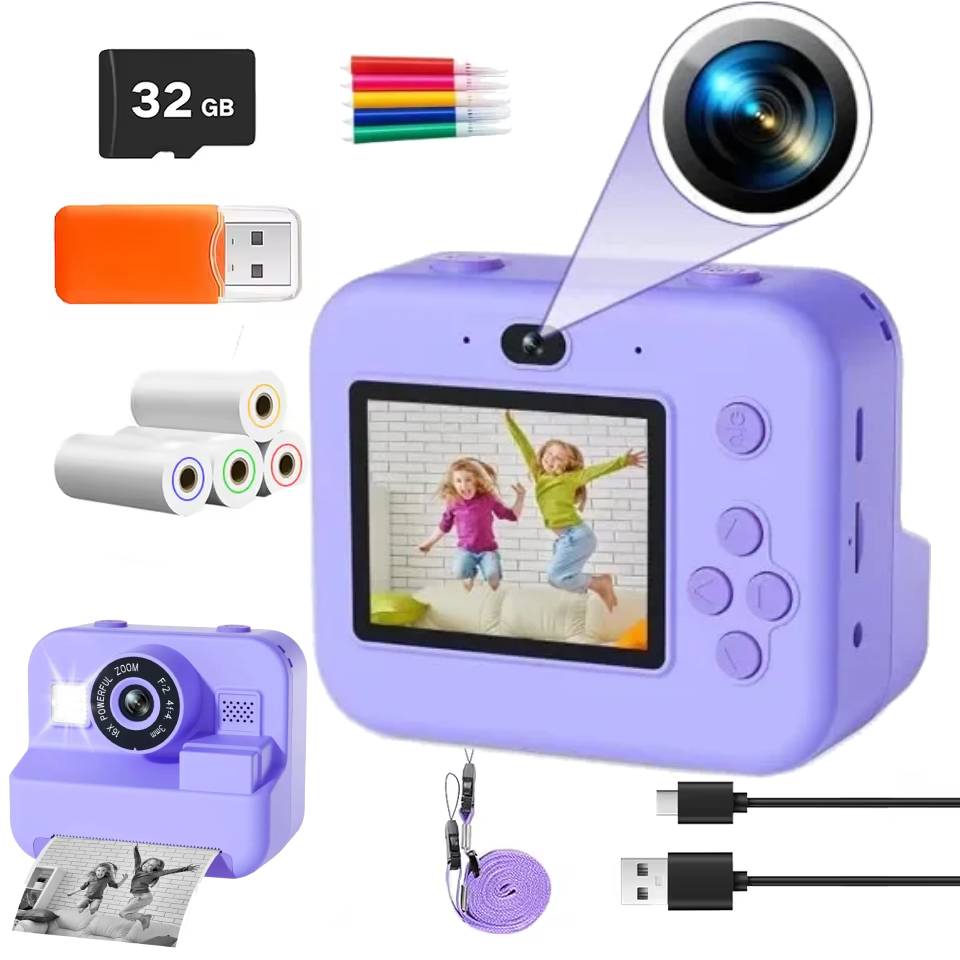 Kids Education Video - 1080P Çocuklar için Mini Dijital Video