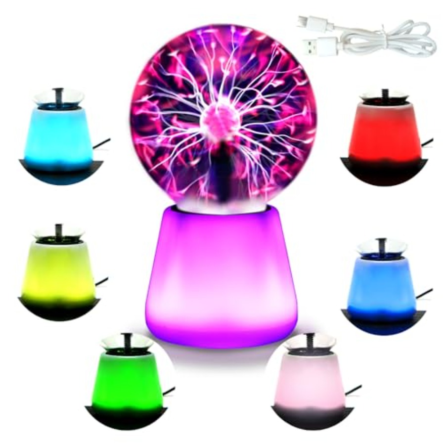 Globe Interactive Light - Plazma Topu Lambası İnteraktif Dokunmatik Şimşek