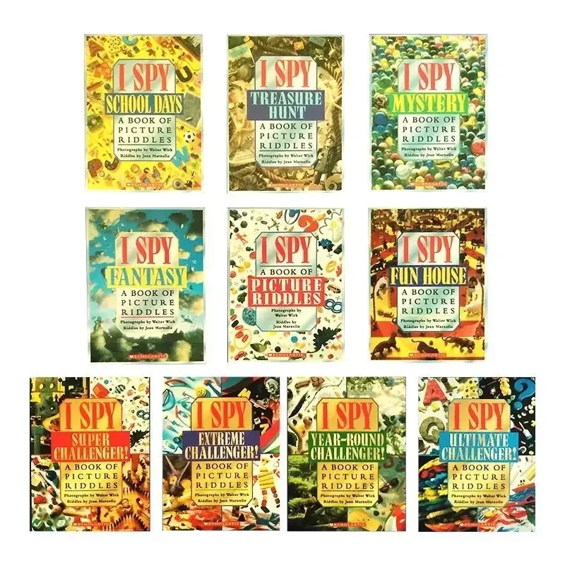 Kids Educational Reader - 10 Kitaplı Kutu Seti Ben Gizli