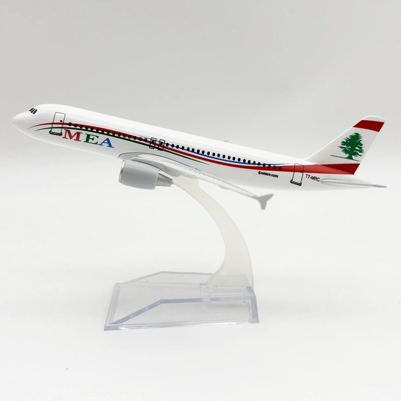 Kids Educational Gadget - Hatıra Oyuncak Uçaklar 16CM A320 MEA