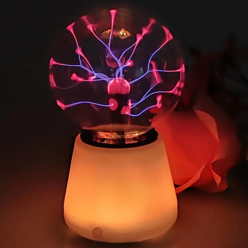 Globe Interactive Light - Plazma Topu Lambası İnteraktif Dokunmatik Şimşek