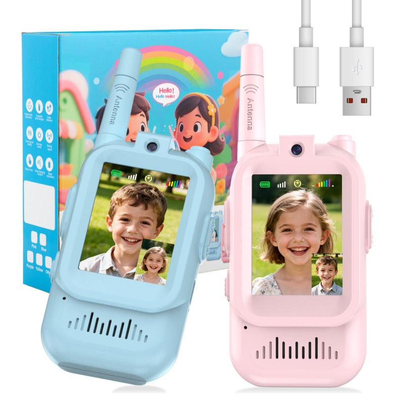 Kids Education Video - Magecam Çocuklar için Video Telsizler 2'li