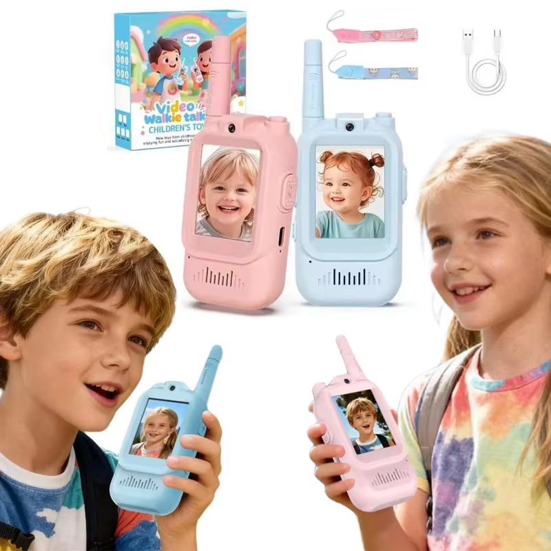 Kids Education Video - Çocuklar için Video Görüntülü Telsizler 2'li