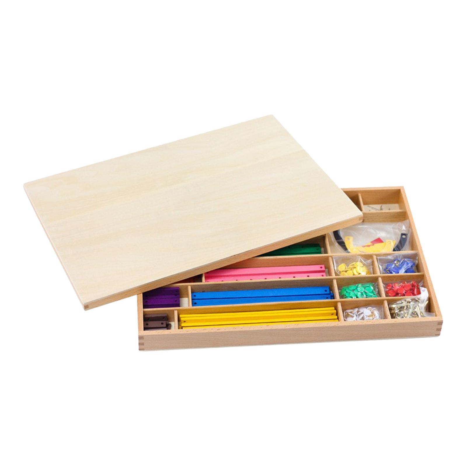 Kids Education Tools - Geometrik Çubuklar Birbirine Uyumlu Manipülatif Okul