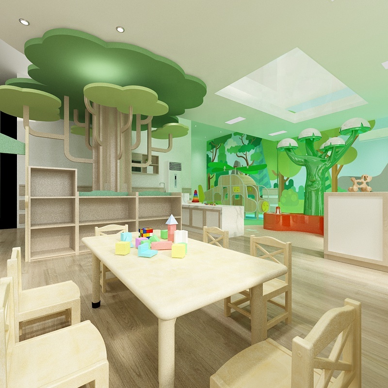 Kids Education Center - Çocuklar için Okul Öncesi Mobilya Seti,