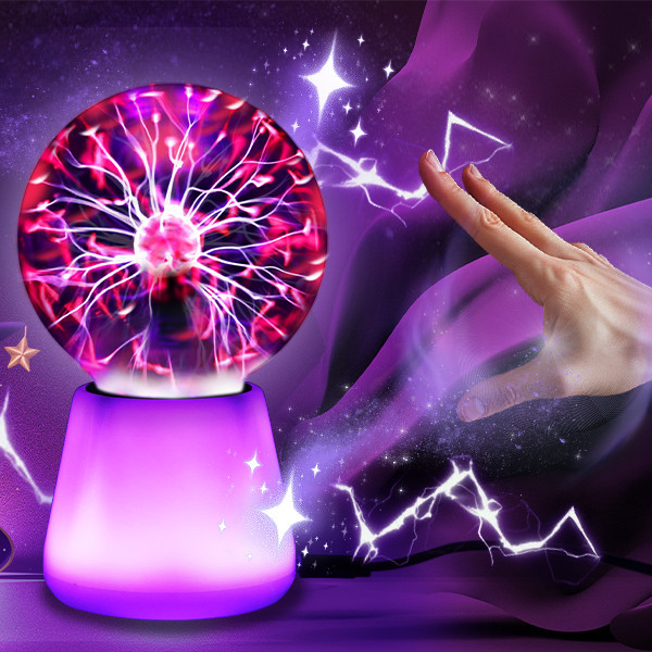 Globe Interactive Light - Plazma Topu Lambaları İnteraktif Dokunmatik Yıldırım
