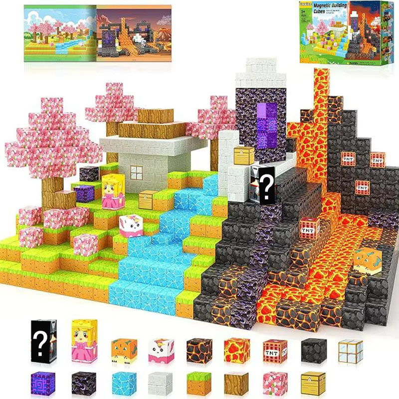 Kids Education World - Manyetik Yapı Taşları Maden Dünyası Mıknatıs