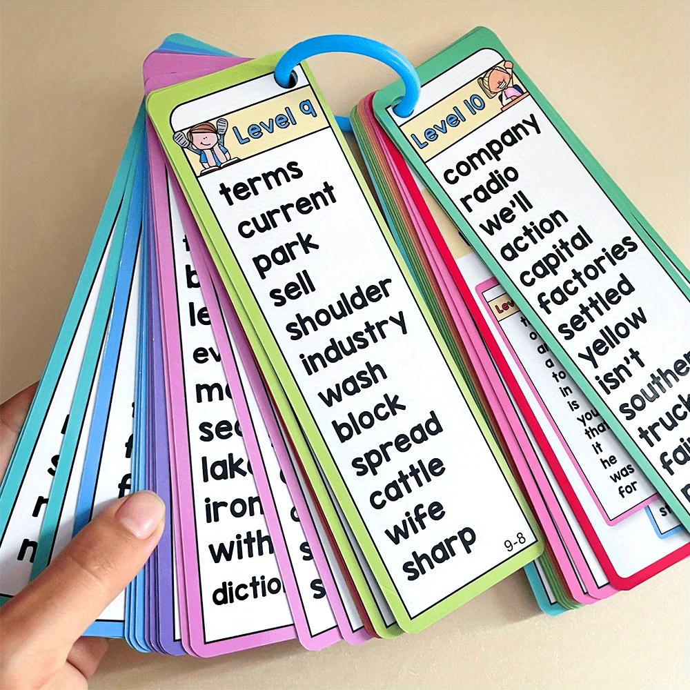 Sight Word Game - 1000 Görüş Kelimeleri Flash Kartlar 6-10