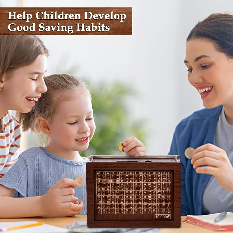 Tasarruf Hedefi Ahşap Para Ban - Kids Education Savings incelemesi ve fiyatı