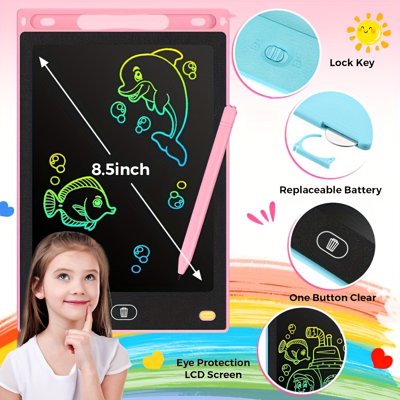 30 adet 8.5 Inç LCD Çizim Tabl - Kids Education Tools incelemesi ve fiyatı