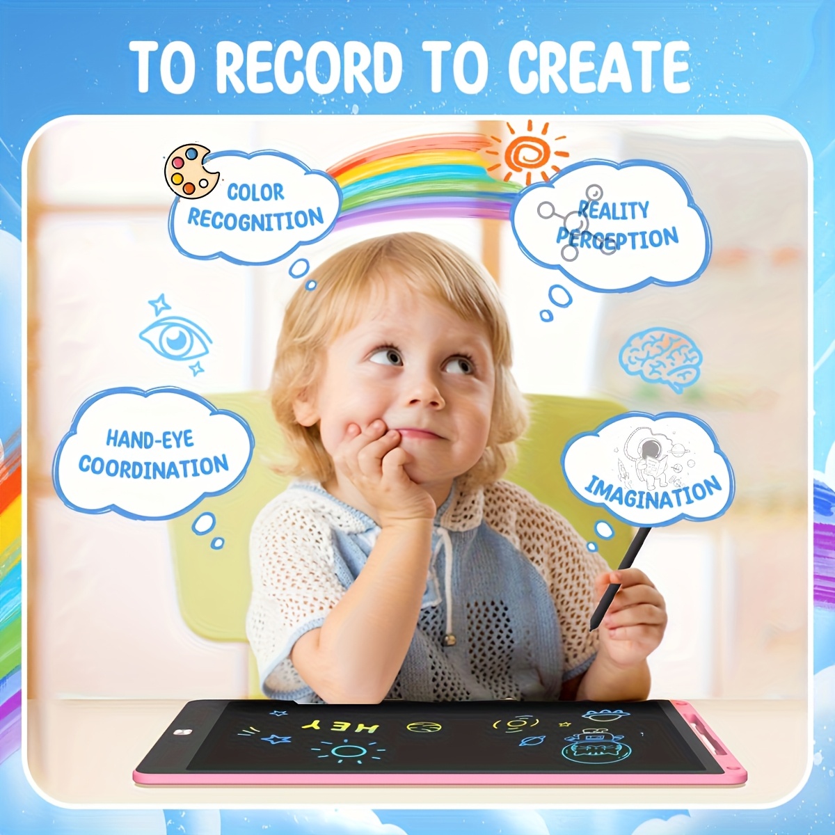 30 adet 8.5 Inç LCD Çizim Tabl - Kids Education Tools incelemesi ve fiyatı