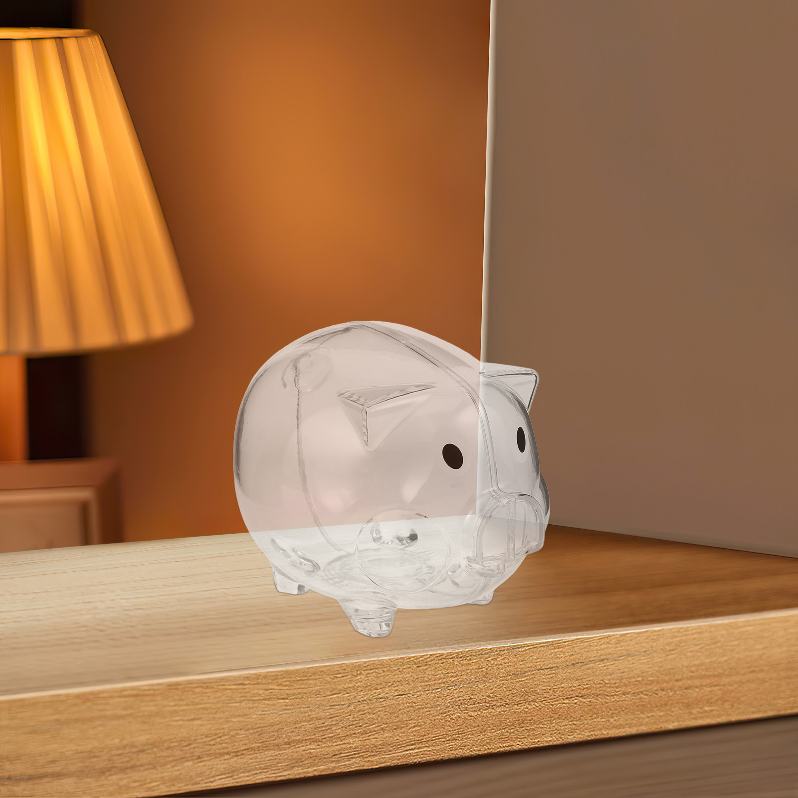 2 adet şeffaf para bankası kut - Kids Education Savings incelemesi ve fiyatı