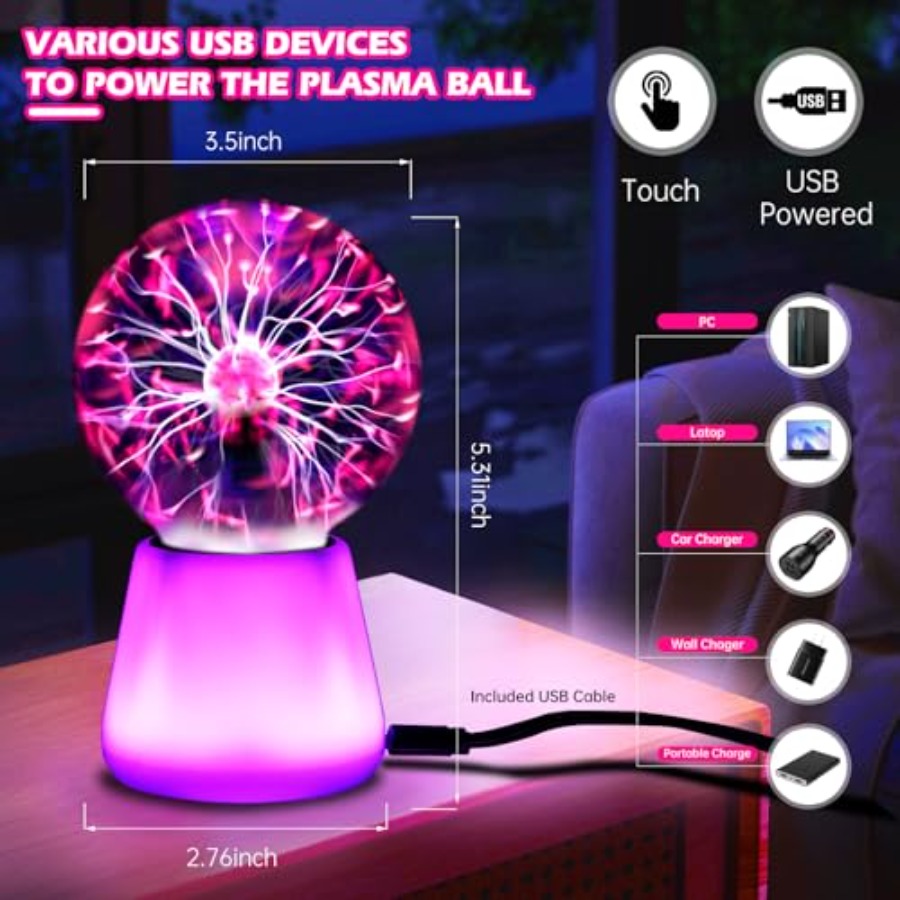 Plazma Topu Lambası İnteraktif - Globe Interactive Light incelemesi ve fiyatı