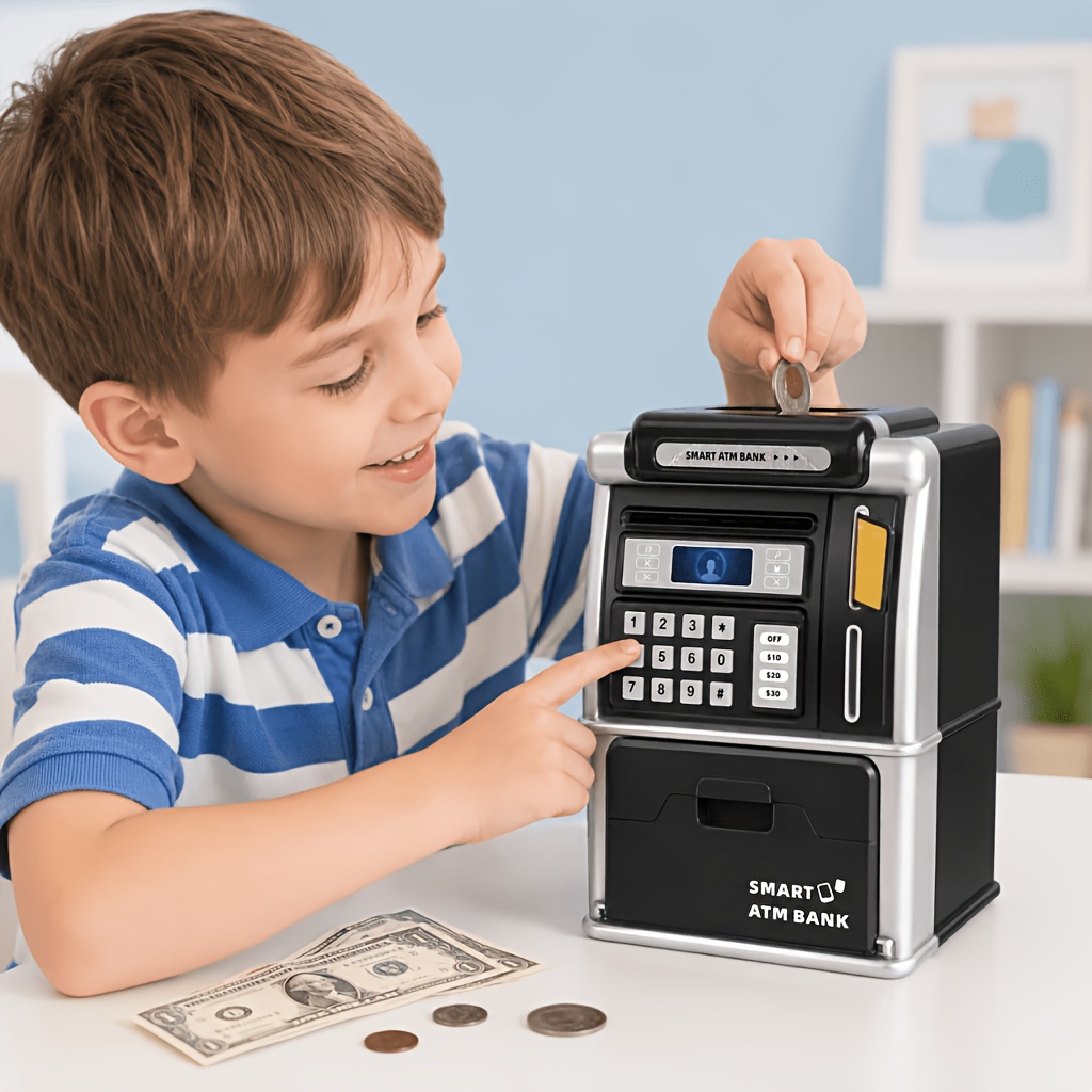 Akıllı ATM Kumbara, Otomatik B - Kids Education Savings incelemesi ve fiyatı