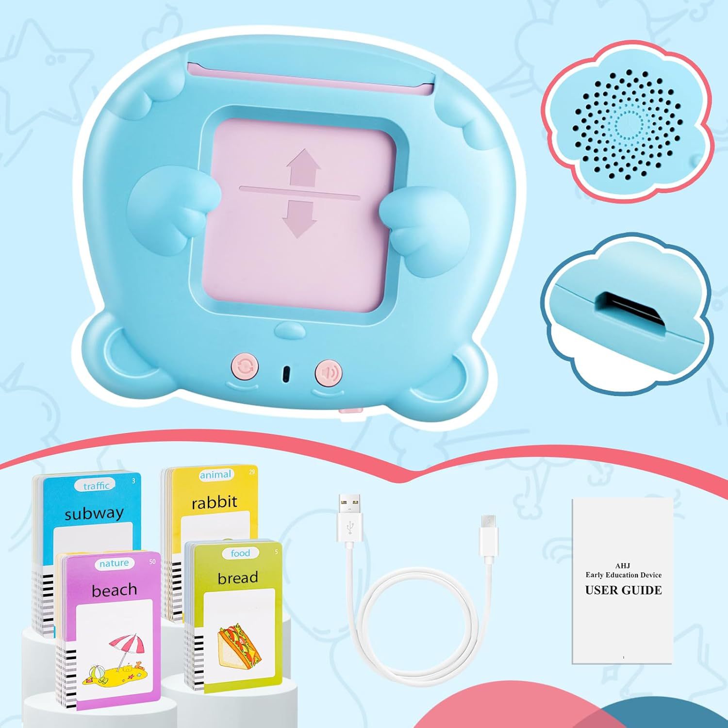 Konuşan Flaş Kart Okuyucu Çocu - Kids Educational Reader incelemesi ve fiyatı
