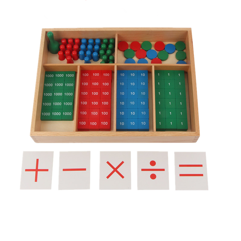 Montessori matematik oyuncakla - Kids Education Tools incelemesi ve fiyatı