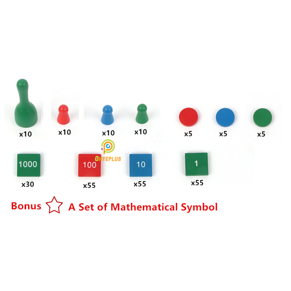 Montessori matematik oyuncakla - Kids Education Tools incelemesi ve fiyatı