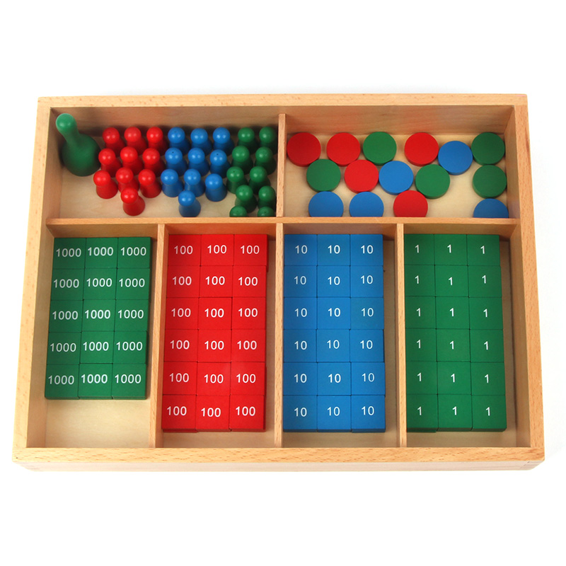 Montessori matematik oyuncakla - Kids Education Tools incelemesi ve fiyatı