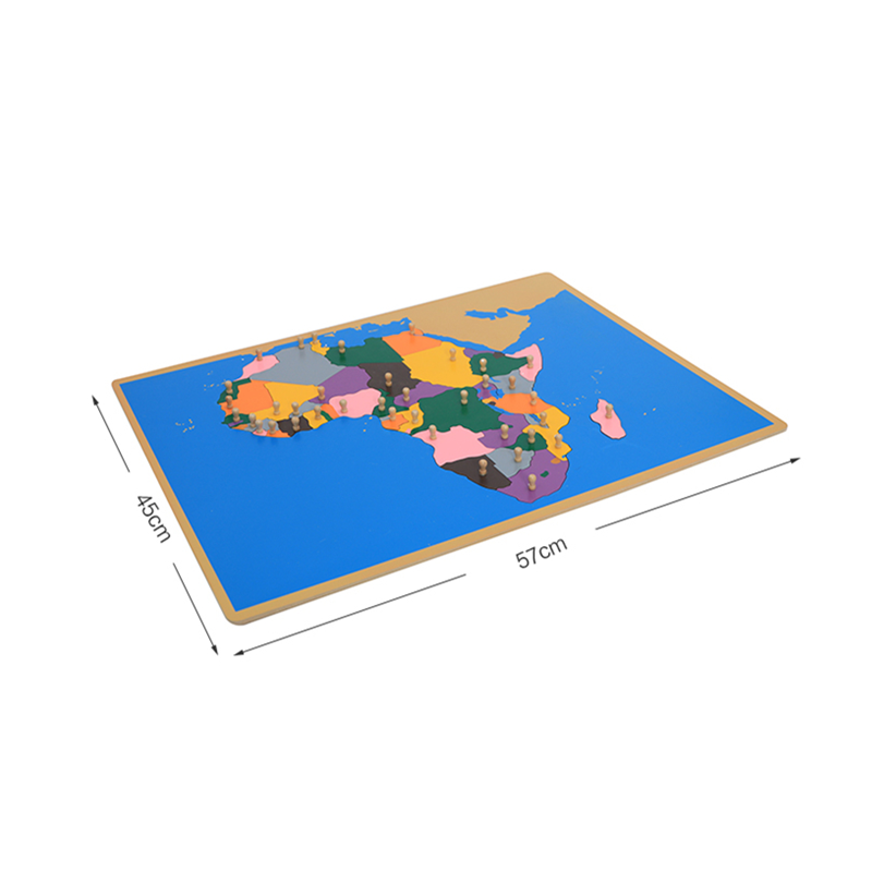 Afrika'nın Ahşap Harita Bulmac - Kids Education Tools incelemesi ve fiyatı