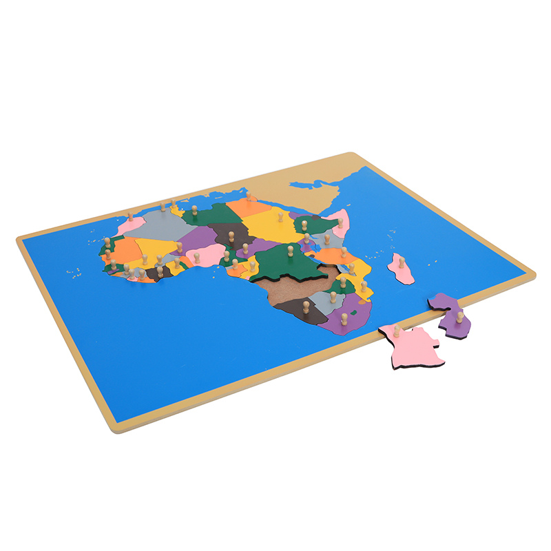 Afrika'nın Ahşap Harita Bulmac - Kids Education Tools incelemesi ve fiyatı