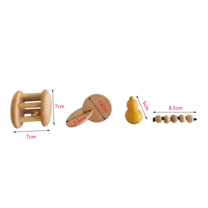 Montessori ahşap çan çıngırak  - Kids Education Tools incelemesi ve fiyatı