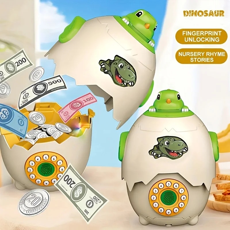Parmak İzi Şifreli Dinozor Yum - Kids Education Savings incelemesi ve fiyatı