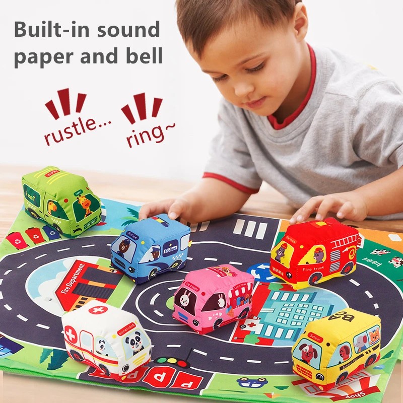 Yumuşak Araba Oyuncak Seti Oyu - Kids Educational Gadget incelemesi ve fiyatı
