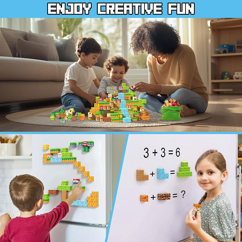 10-500 adet manyetik yapı taşl - Kids Education World incelemesi ve fiyatı