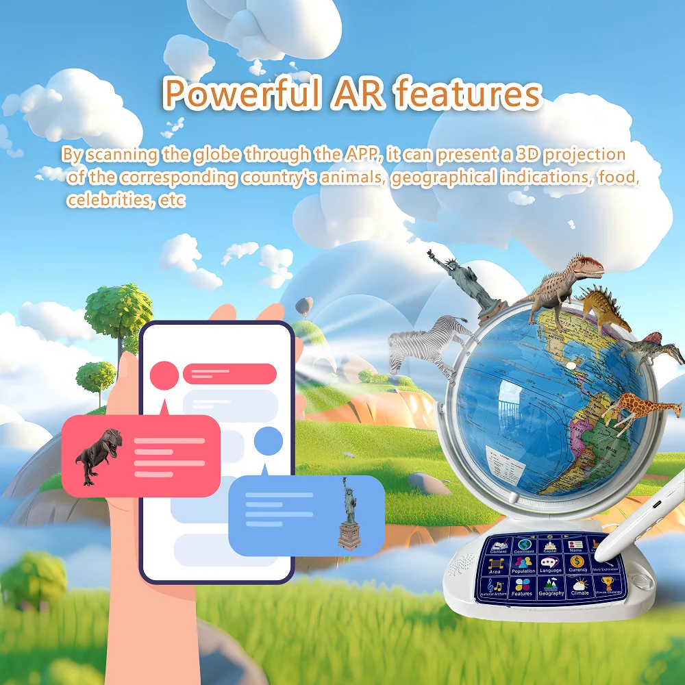 Akıllı Küre İnteraktif Çocukla - Globe Interactive Light incelemesi ve fiyatı