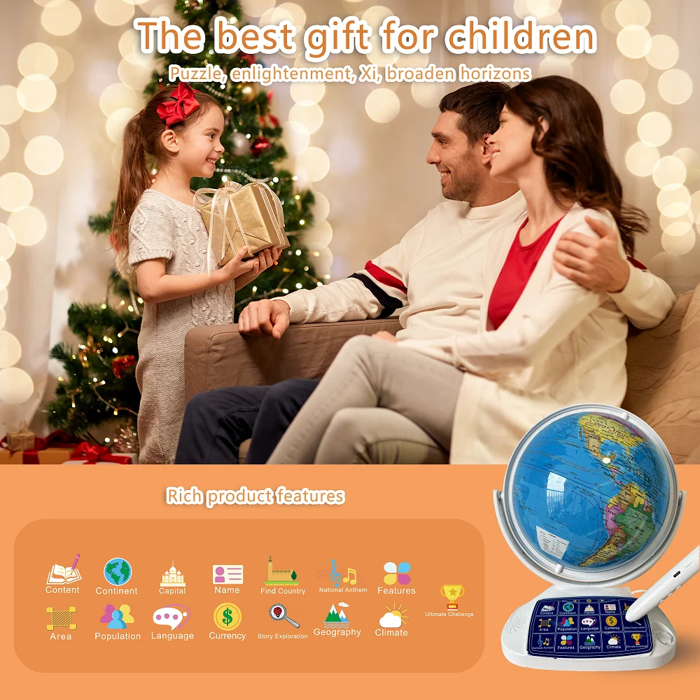 AR İnteraktif Akıllı Küre Çocu - Globe Interactive Light incelemesi ve fiyatı