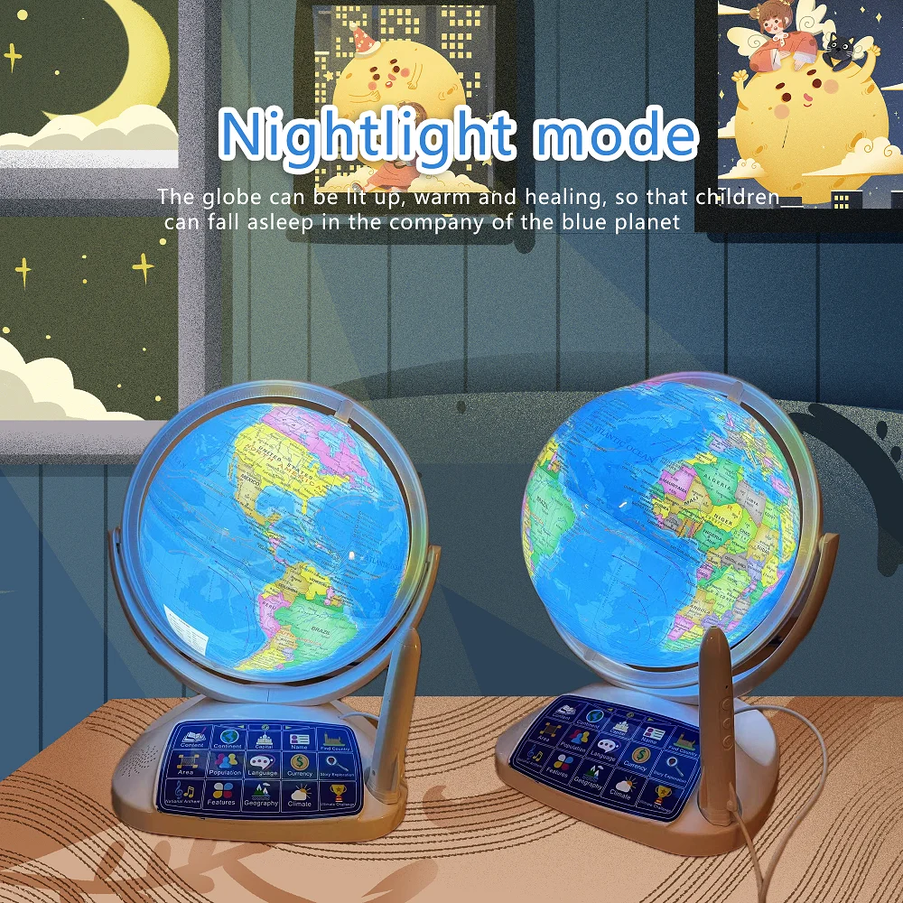 AR İnteraktif Akıllı Küre Çocu - Globe Interactive Light incelemesi ve fiyatı