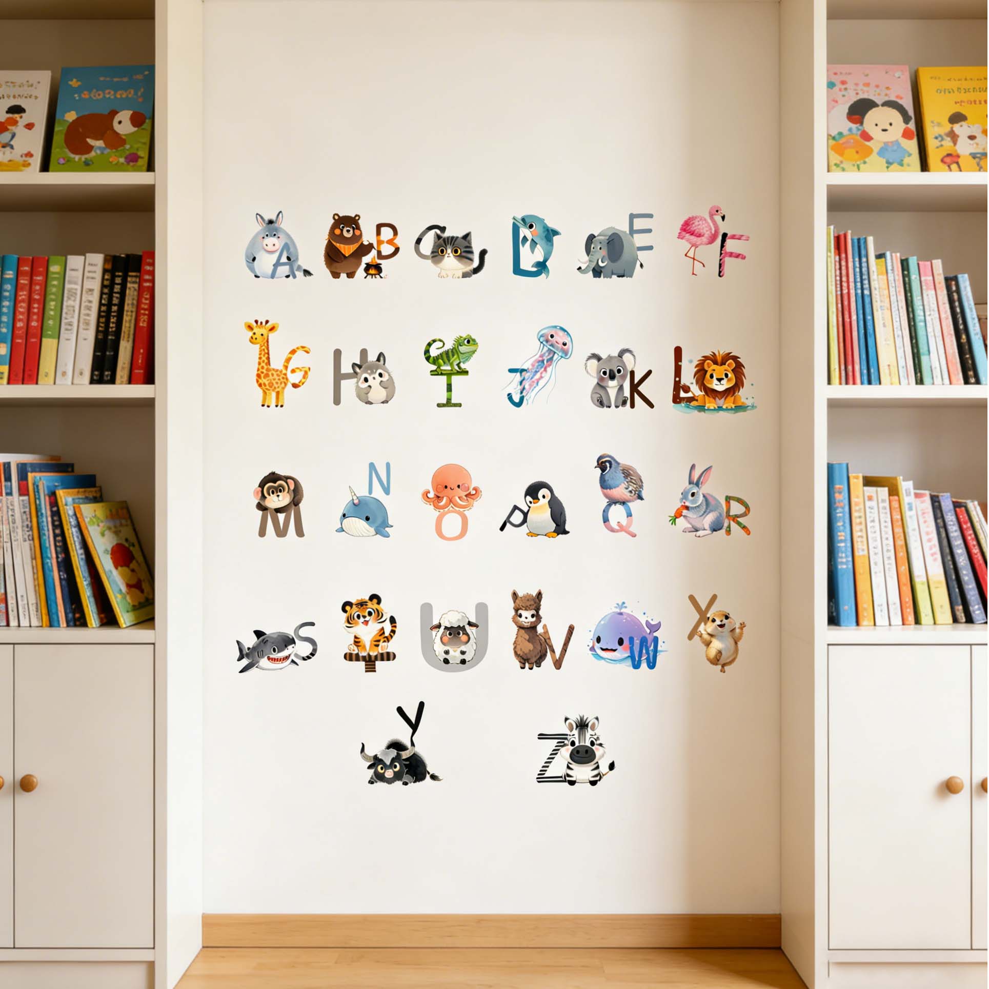 26 harfli İngilizce alfabe duv - Kids Education Center incelemesi ve fiyatı