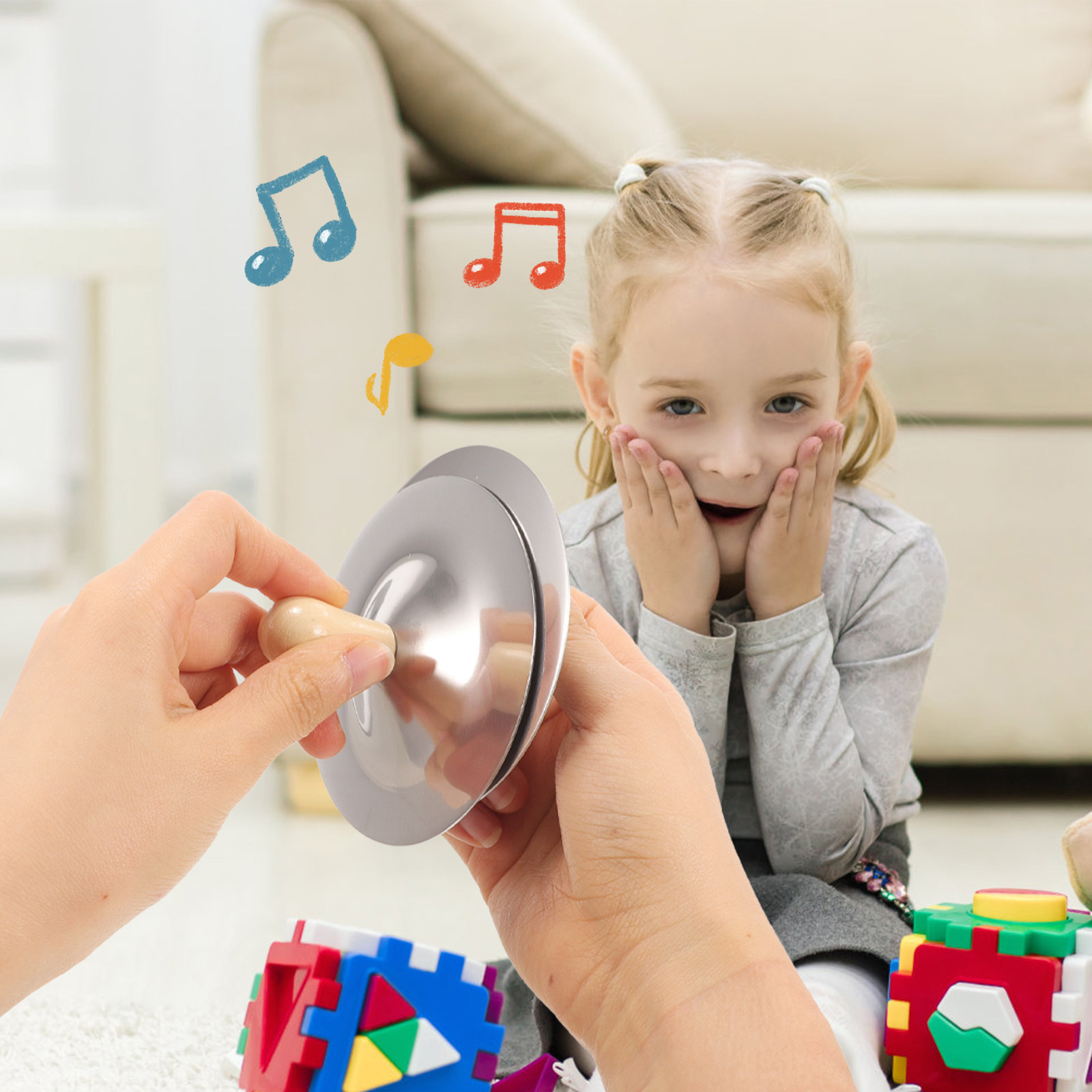 2 adet küçük parmak zilleri ço - Kids Education Tools incelemesi ve fiyatı